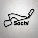 Aufkleber: Schaltkreis von Sochi 2