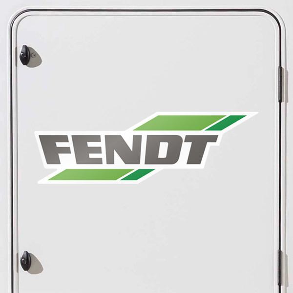Aufkleber: Fendt-Logo 1