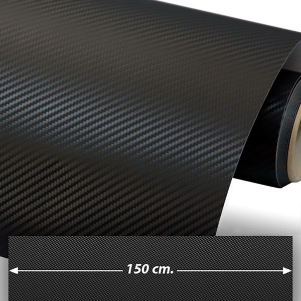 Aufkleber: Carbon Folie 150cm