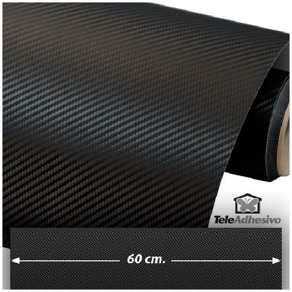 Aufkleber: Carbon Folie 60cm