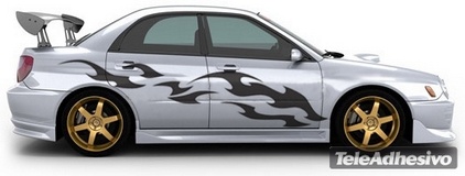 Aufkleber: Kit Flaming 17 2