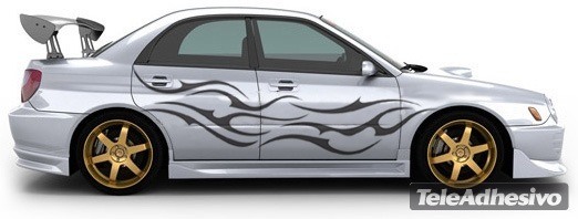 Aufkleber: Kit Flaming 20