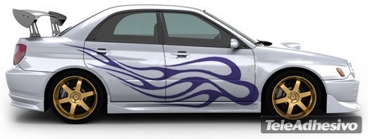 Aufkleber: Kit Flaming 21