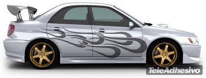 Aufkleber: Kit Flaming 22 2