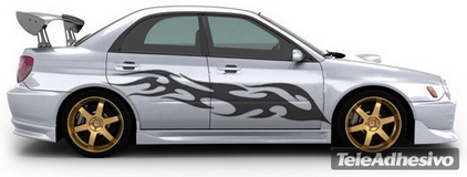 Aufkleber: Kit Flaming 23 2