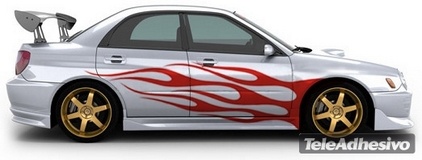 Aufkleber: Kit Flaming 24 2