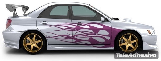 Aufkleber: Kit Flaming 25