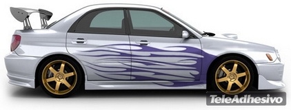 Aufkleber: Kit Flaming 26 2