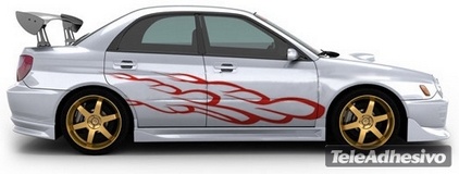 Aufkleber: Kit Flaming 28 2