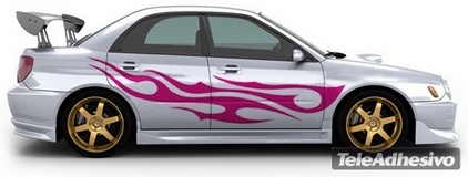 Aufkleber: Kit Flaming 29 2