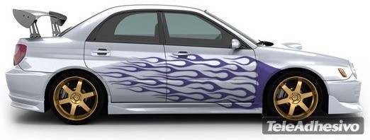 Aufkleber: Kit Flaming 30