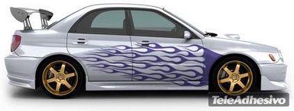 Aufkleber: Kit Flaming 30 2