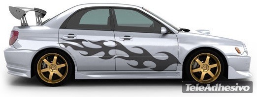 Aufkleber: Kit Flaming 32