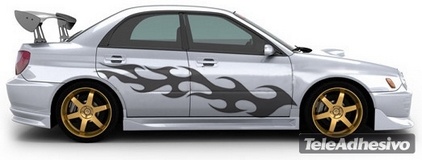 Aufkleber: Kit Flaming 32 2