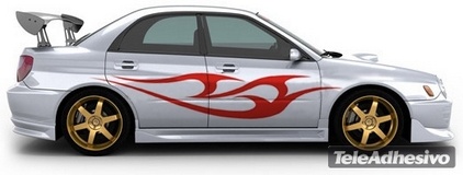 Aufkleber: Kit Flaming 33 2