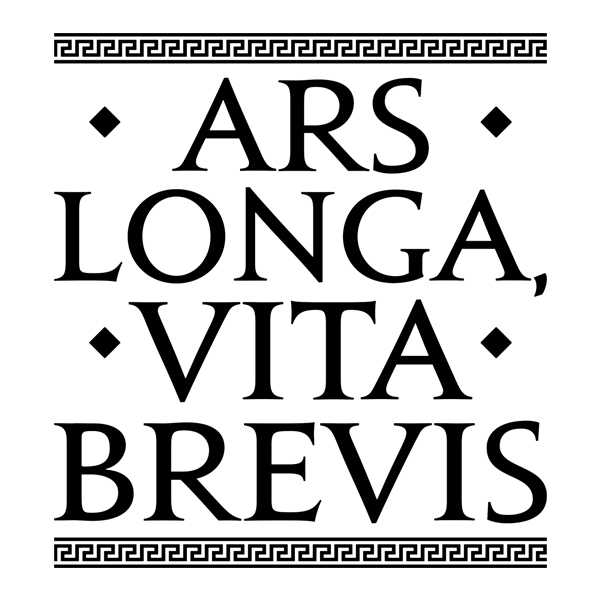 Wandtattoos: Ars Longa Vita Brevis