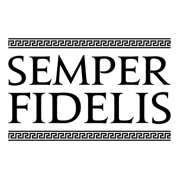 Wandtattoos: Semper Fidelis