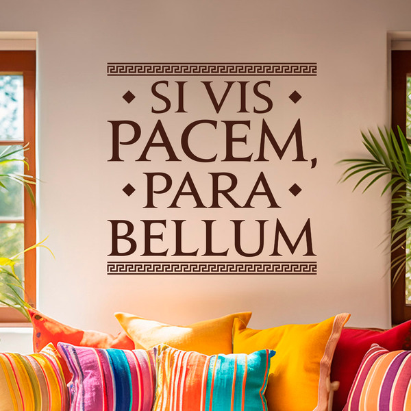 Wandtattoos: Si Vis Pacem Para Bellum