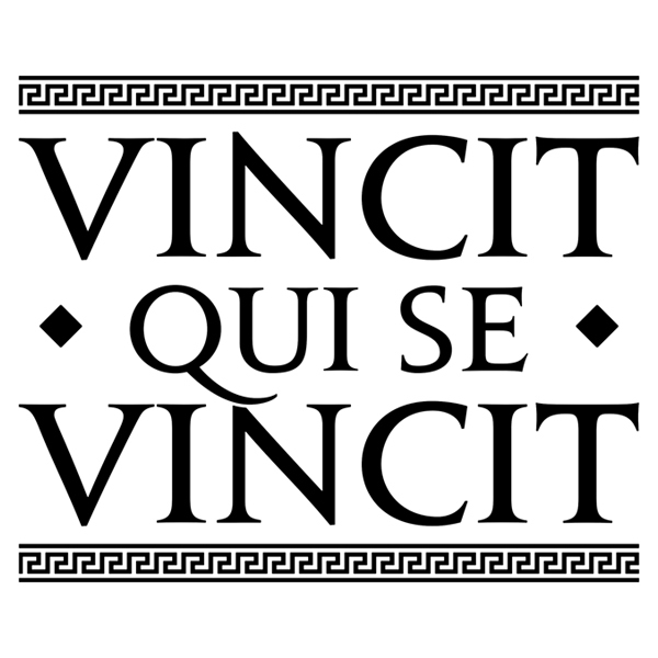 Wandtattoos: Vincit Qui Se Vincit