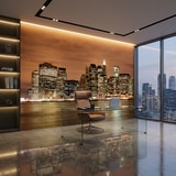 Fototapeten: New York Skyline bei Nacht 15