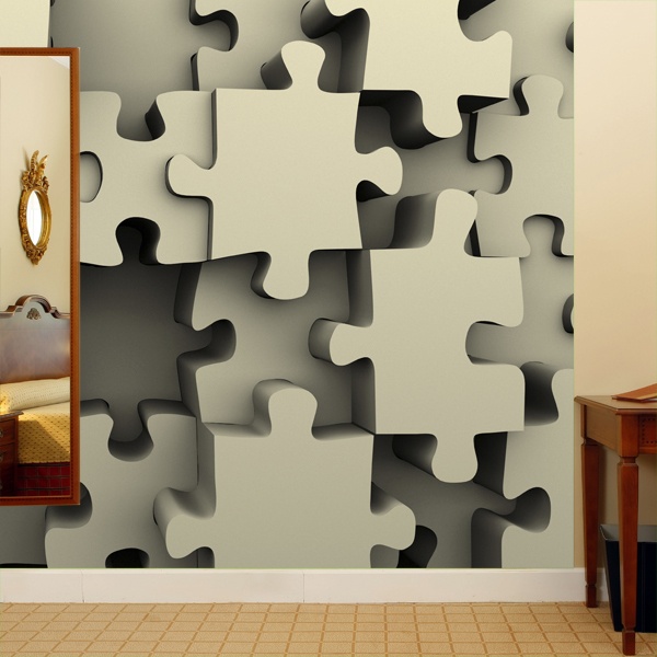 Fototapeten: Puzzle