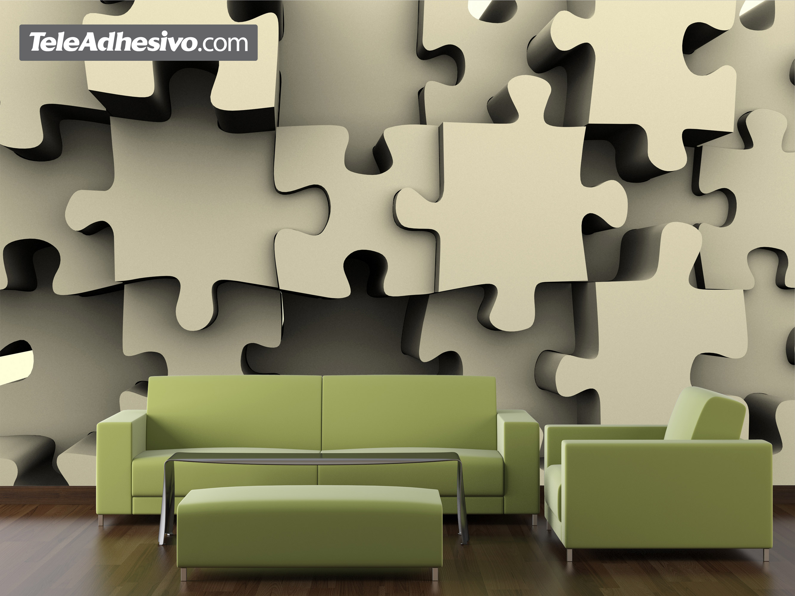 Fototapeten: Puzzle