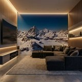 Fototapeten: Klein Matterhorn Gipfel 8