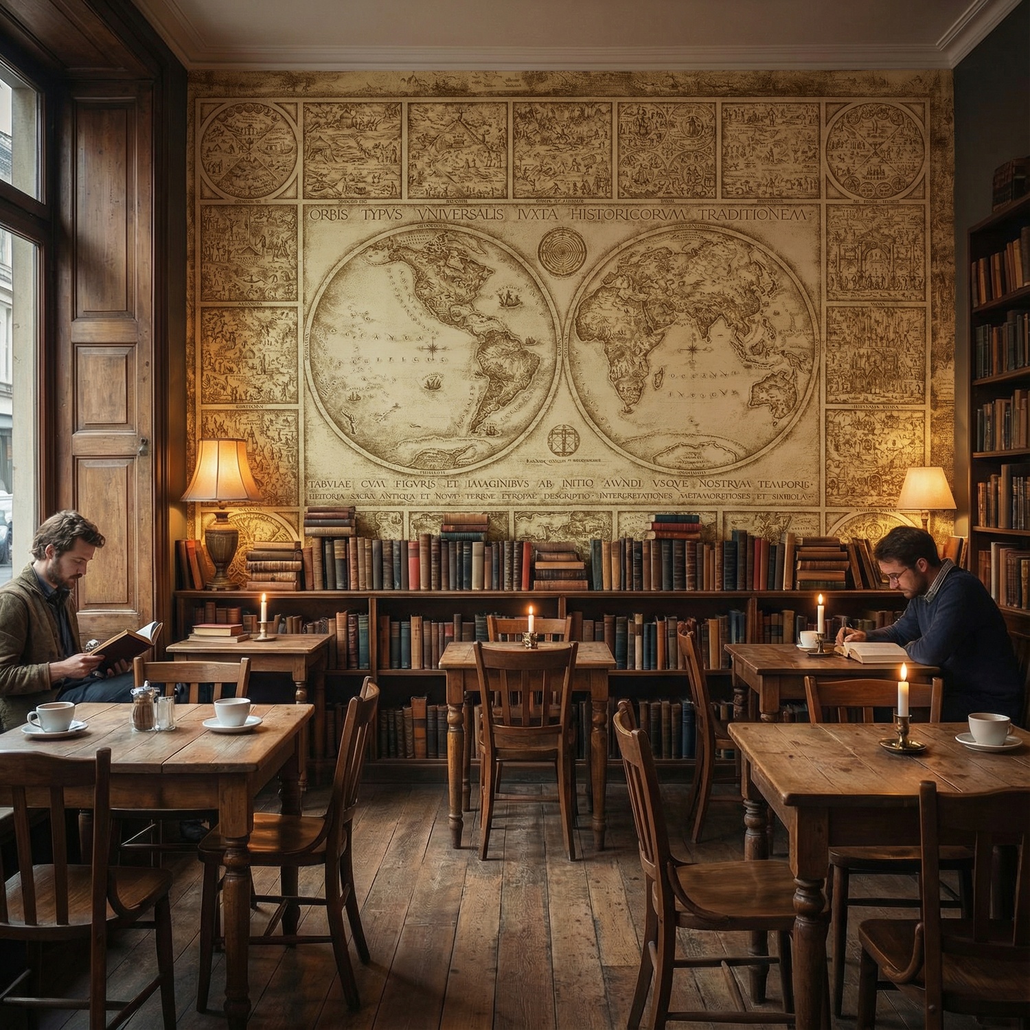 Fototapeten: Weltkarte Orvis Typus Universalis