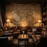 Fototapeten: Weltkarte Orvis Typus Universalis 10