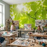 Fototapeten: Bl&auml;tter 20