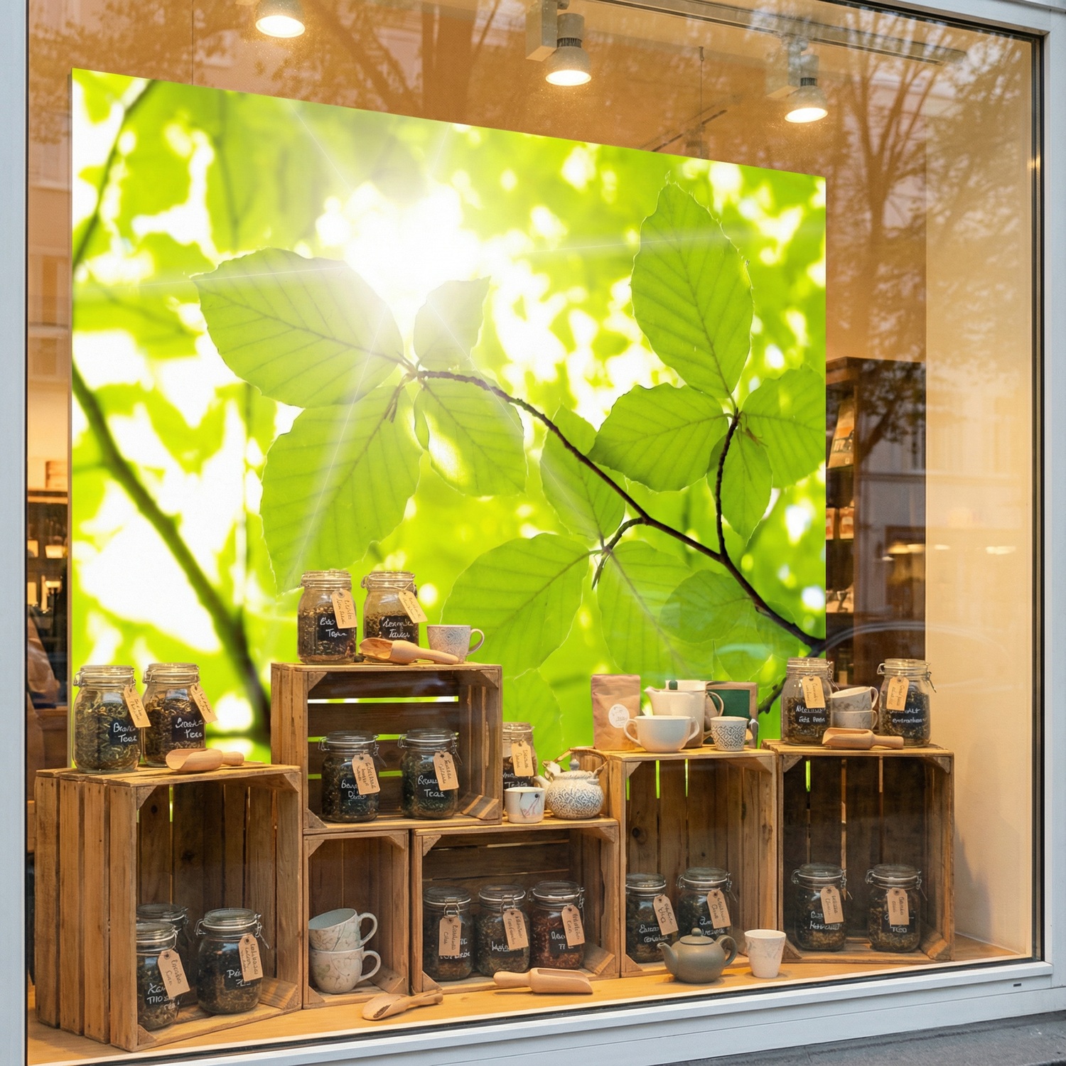 Fototapeten: Bl&auml;tter