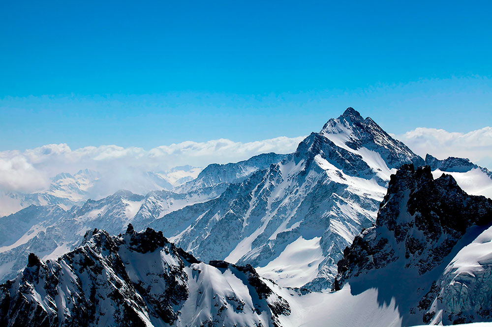 Fototapeten: Jungfrau Peak, Schweiz