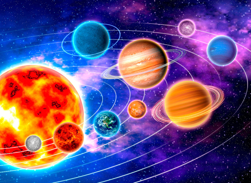 Fototapeten: Sonnensystem