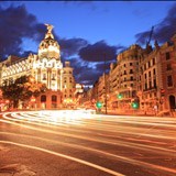 Fototapeten: Gran Vía Madrid 3