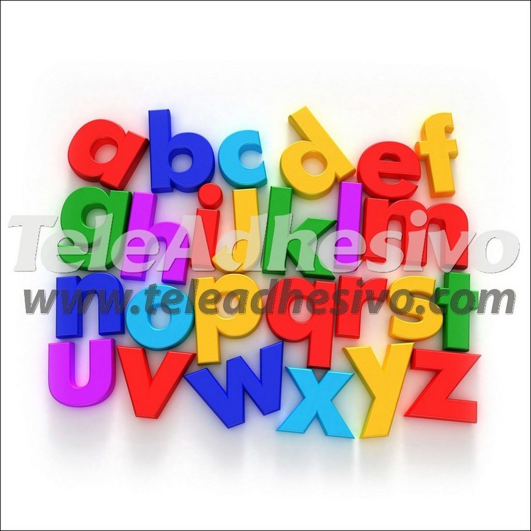 Fototapeten: Fototapete  Alphabet