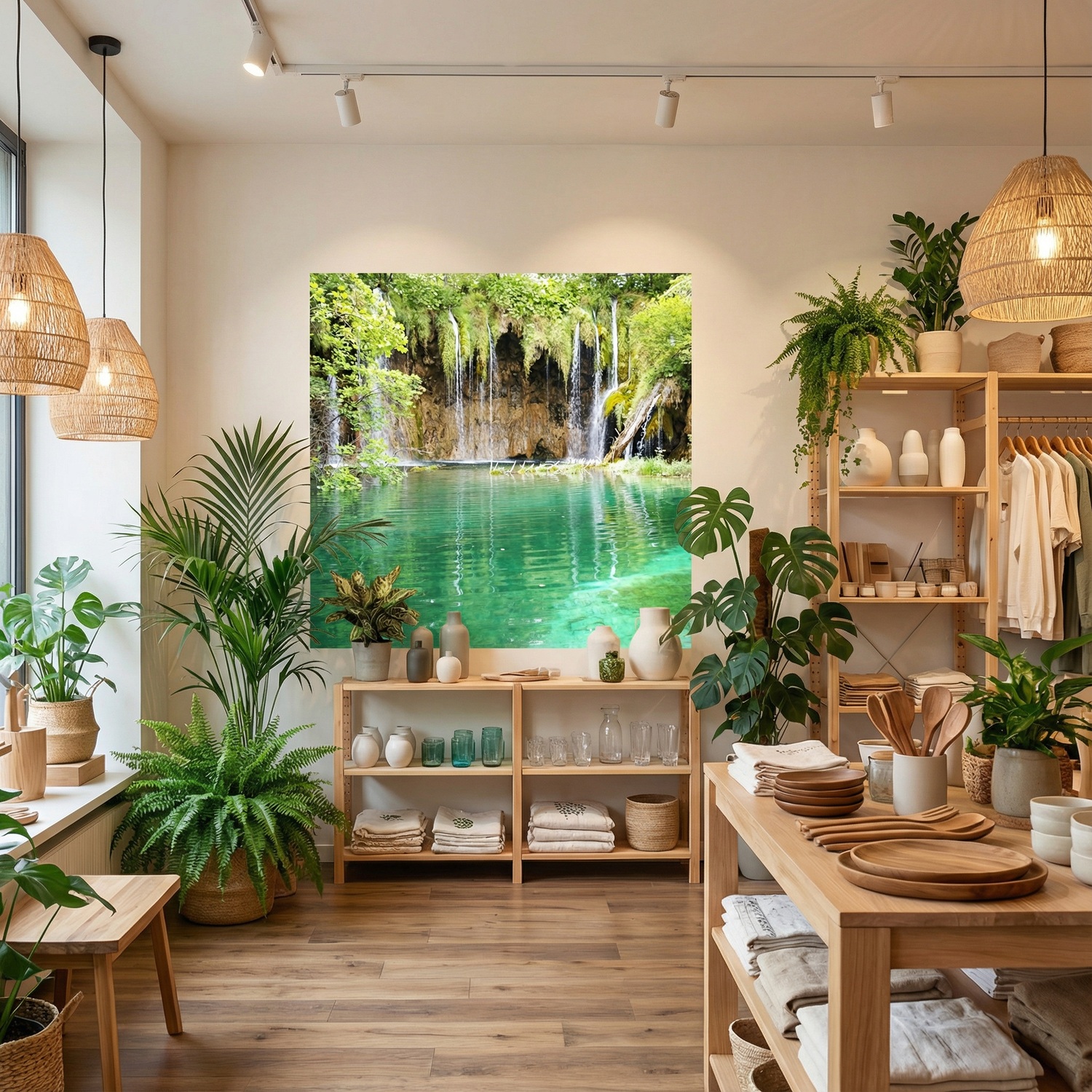 Fototapeten: Tropische Lagune