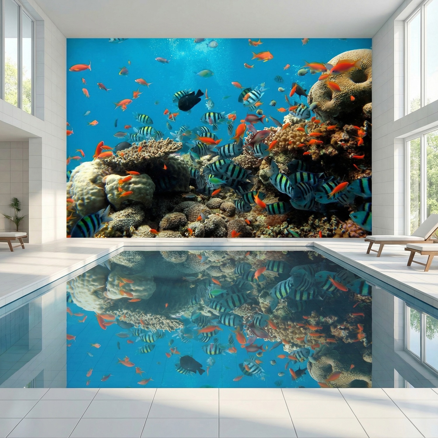 Fototapeten: Riff Fisch