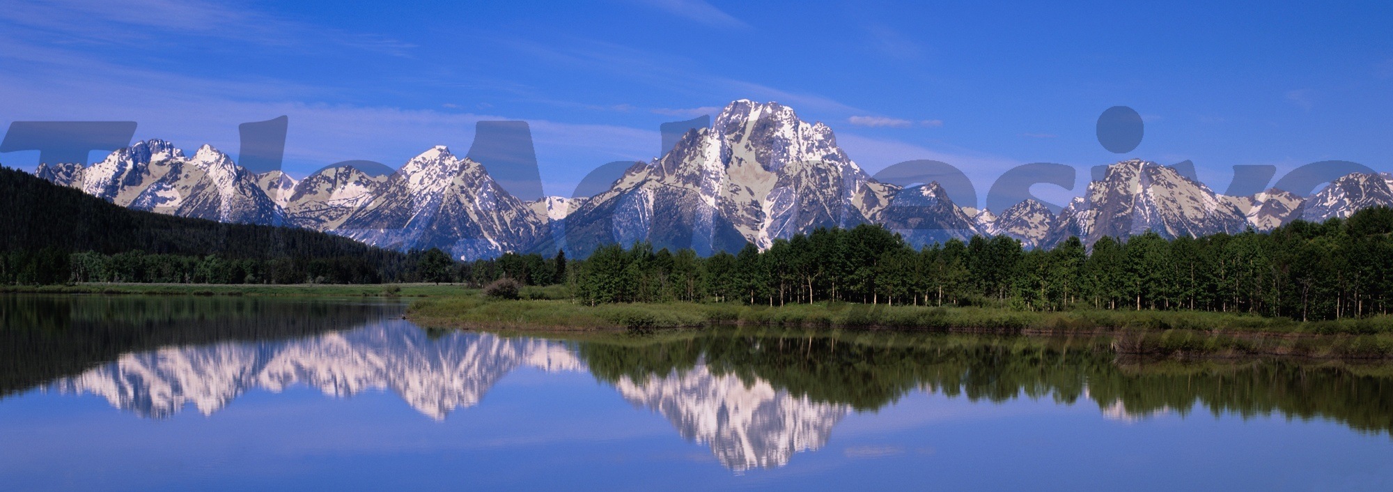 Fototapeten: Die Berge See