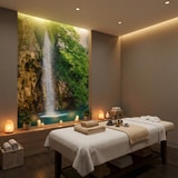 Fototapeten: Wasserfall Landschaft 6