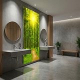 Fototapeten: Sonnenuntergang im Wald 6