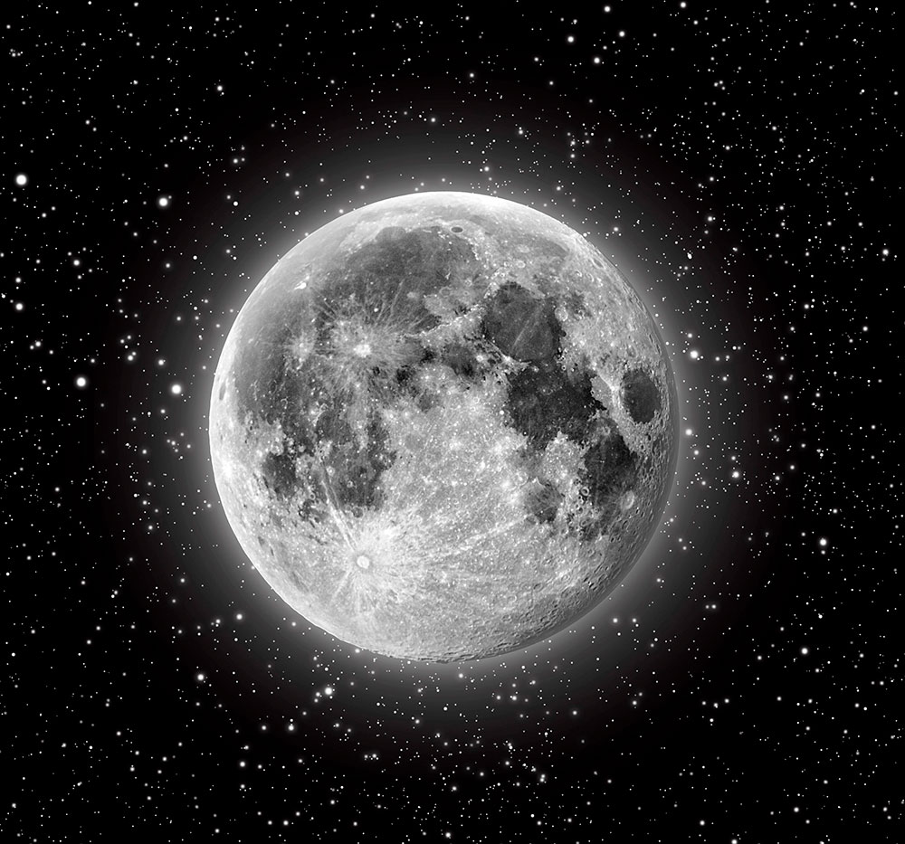 Fototapeten: Mond