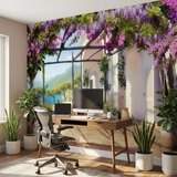 Fototapeten: Mittelmeer-Terrasse direkt am Strand 9