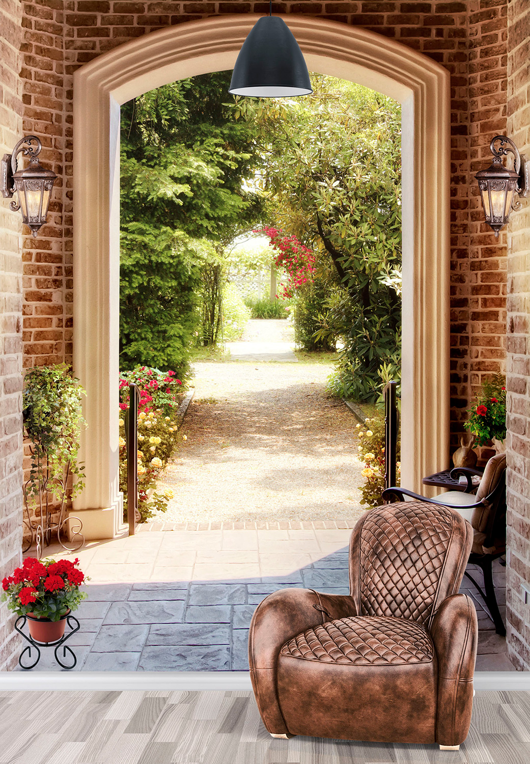 Fototapeten: Zugang zum Garten