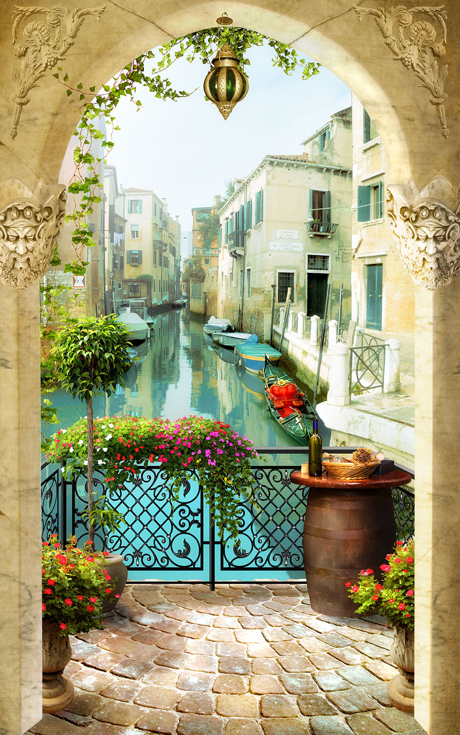 Fototapeten: Balkon von Venedig