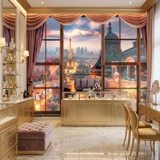 Fototapeten: Blick auf den Eiffelturm 12