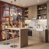 Fototapeten: Blick auf den Eiffelturm 13