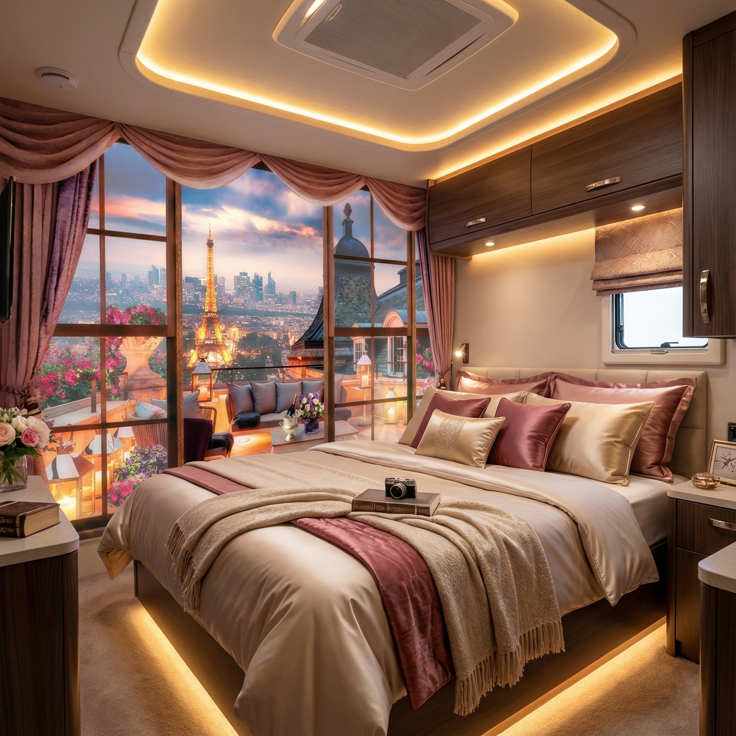 Fototapeten: Blick auf den Eiffelturm