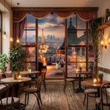 Fototapeten: Blick auf den Eiffelturm 5