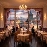 Fototapeten: Blick auf den Eiffelturm 10