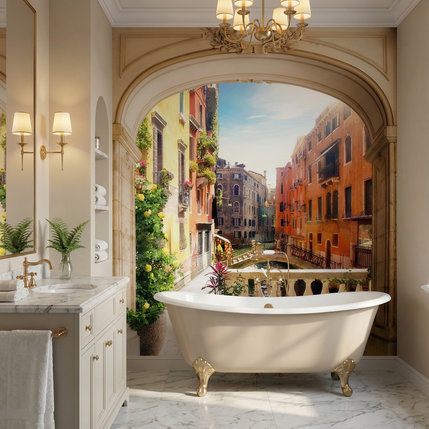 Fototapeten: Gantry in Venedig